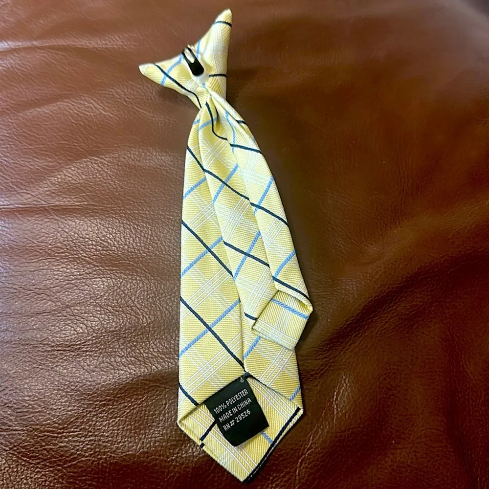 Boys clip on tie
